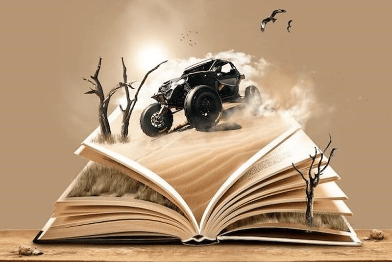 Book Trailer background